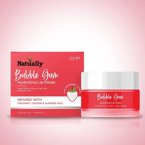 Bubblegum Lip Scrub for Bright, Soft, Hydrated Lips
