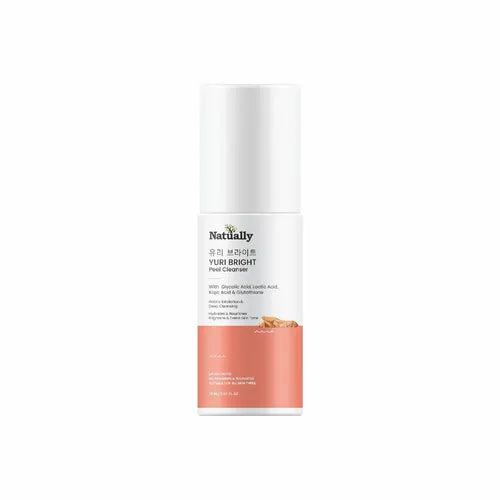 Yuri Bright Peel Cleanser- Glycolic - Lactic acid - Kojic acid & Glutathione