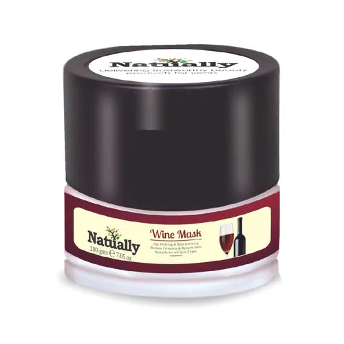 Wine facial Kit 200gm - Unclog pores & Revitalize Your Skin & Skincare Essentials
