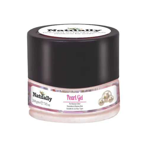 Natually Pearl Gel For Radiant GLOW Nourishes & Renews Skin - 200g