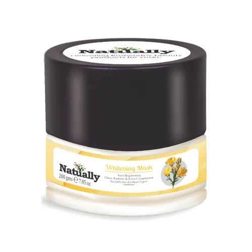 Natually Whitening Mask - Skin Brightening Clear, Radiant & Even Complexion - 200g