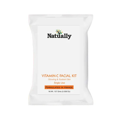 Naturally Vitamin C Facial Kit for Salon-Style Facial Care