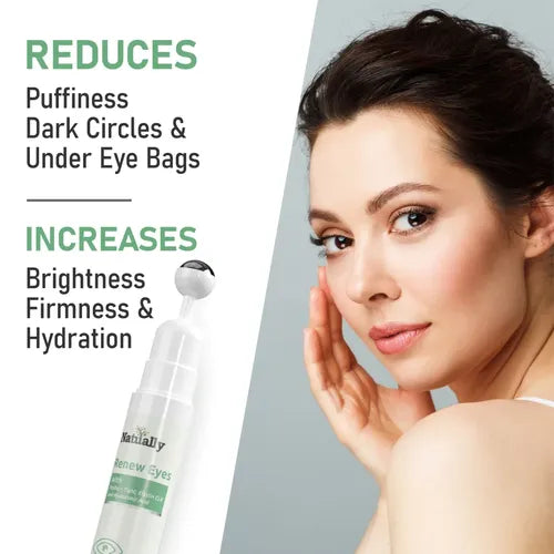 Natually Renew Eyes Roll-On – Puffiness, Dark Circles & Lift Care