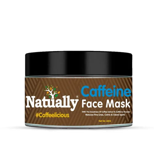 Natually Caffeine Face Mask for Skin Care