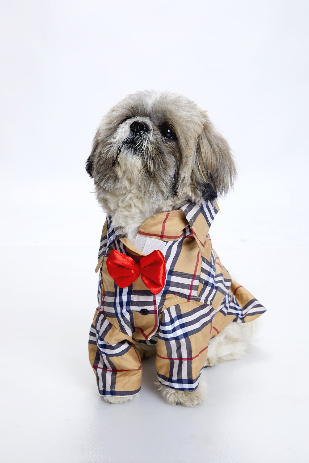 Furryfits Classic Burberry Dog Clothes Shirt – Iconic Style & Everyday Comfort